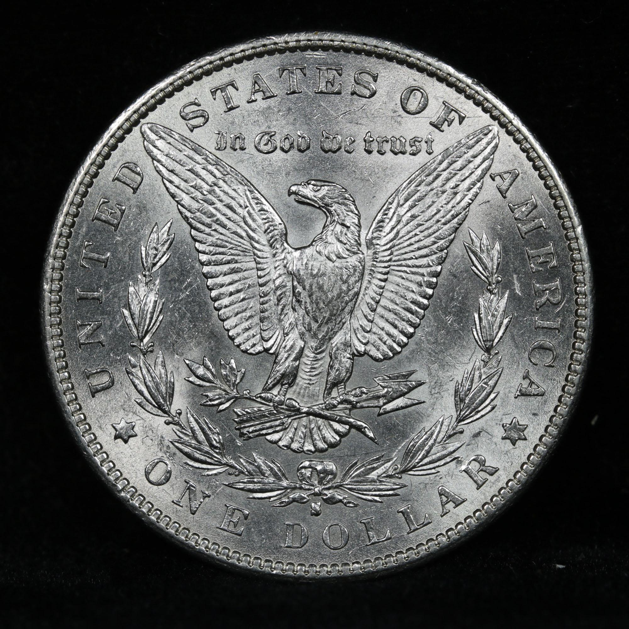 1891-s Morgan Dollar $1 Grades Choice Unc (fc)