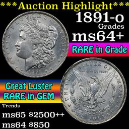 ***Auction Highlight*** 1891-o Morgan Dollar $1 Grades Choice+ Unc (fc)