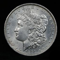 ***Auction Highlight*** 1891-o Morgan Dollar $1 Grades Choice+ Unc (fc)