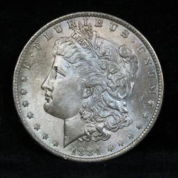 1884-o Morgan Dollar $1 Grades GEM Unc (fc)