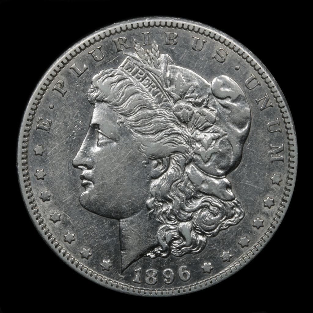 ***Auction Highlight*** 1896-s Morgan Dollar $1 Graded Choice AU by USCG (fc)