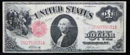 Series of 1917 $1 Red Seal United States Note Grades vf++