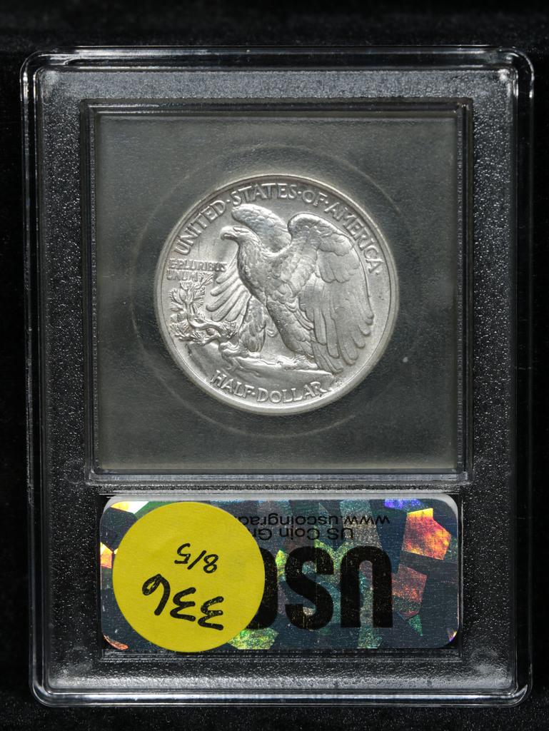 ***Auction Highlight*** 1918-p Walking Liberty Half Dollar 50c Graded Select Unc by USCG (fc)