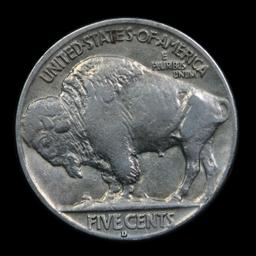 1928-d Buffalo Nickel 5c Grades Select AU