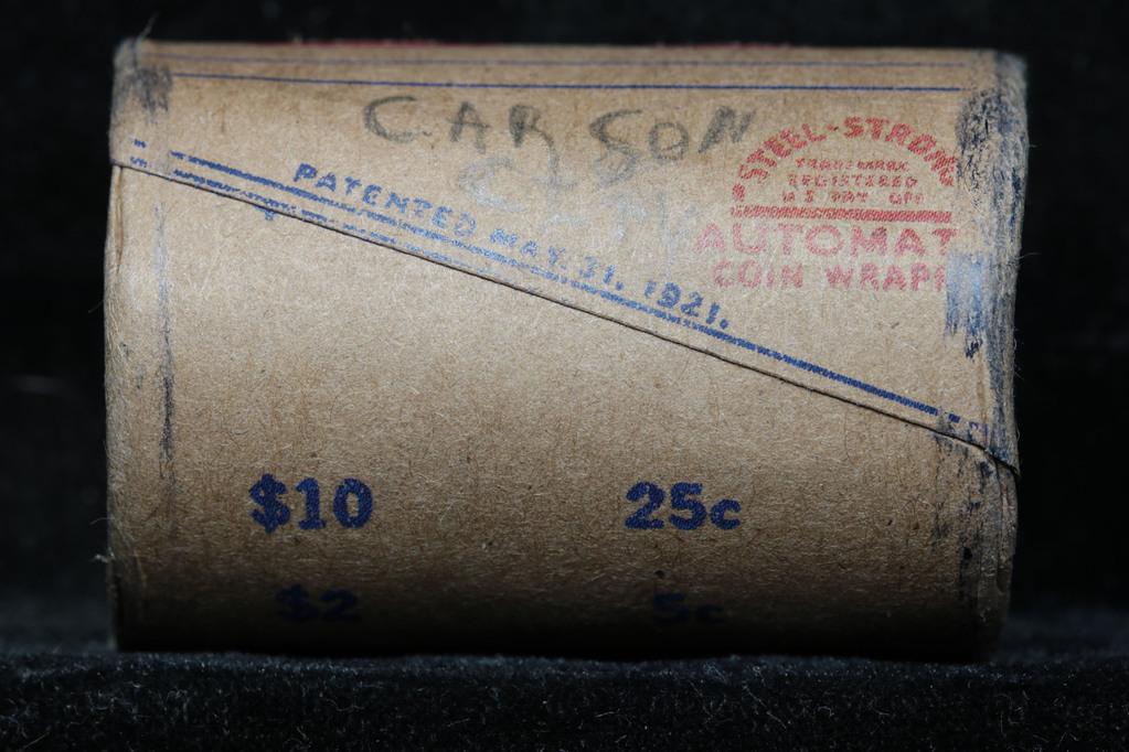 ***Auction Highlight*** All Carson City Morgan dollar roll ends 1889 & 'cc' (fc)