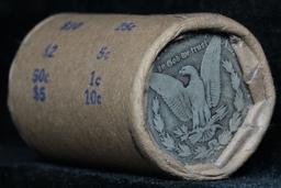 Solid date Shotgun Roll of 1896-o Morgan Dollars, Average circ