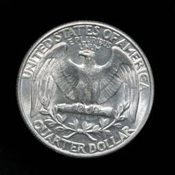 1932-p Washington Quarter 25c Grades Choice Unc