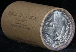 ***Auction Highlight*** Incredible Find, Uncirculated Morgan $1 Shotgun Roll w/1889 & cc ends  (fc)