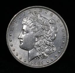 ***Auction Highlight*** 1901-p Morgan Dollar $1 Grades Select Unc (fc)