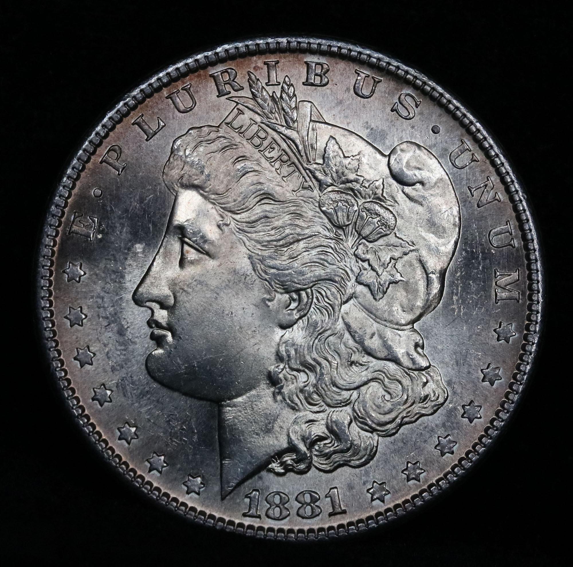 1881-s Morgan Dollar $1 Grades GEM Unc PL