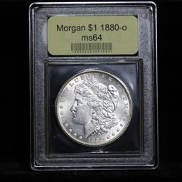 **Auction Highlight** 1880-o Morgan Dollar $1 Graded Choice Unc by USCG (fc)