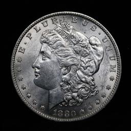 **Auction Highlight** 1880-o Morgan Dollar $1 Graded Choice Unc by USCG (fc)