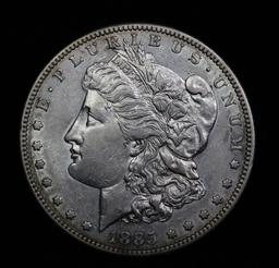 1885-s Morgan Dollar $1 Grades Choice AU/BU Slider