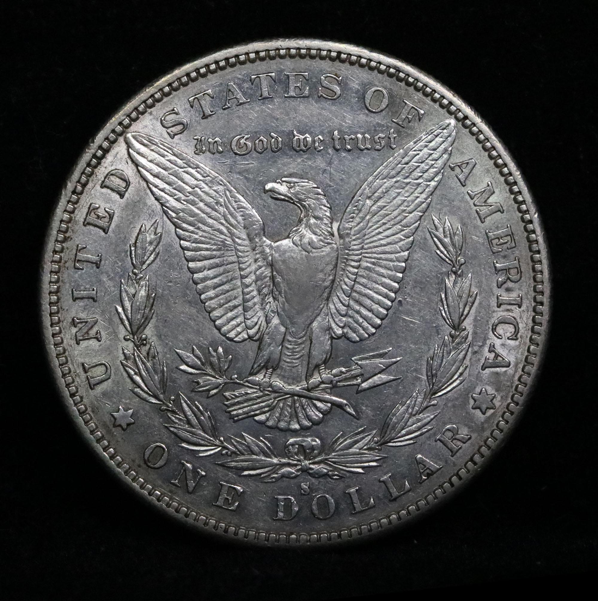 1885-s Morgan Dollar $1 Grades Choice AU/BU Slider