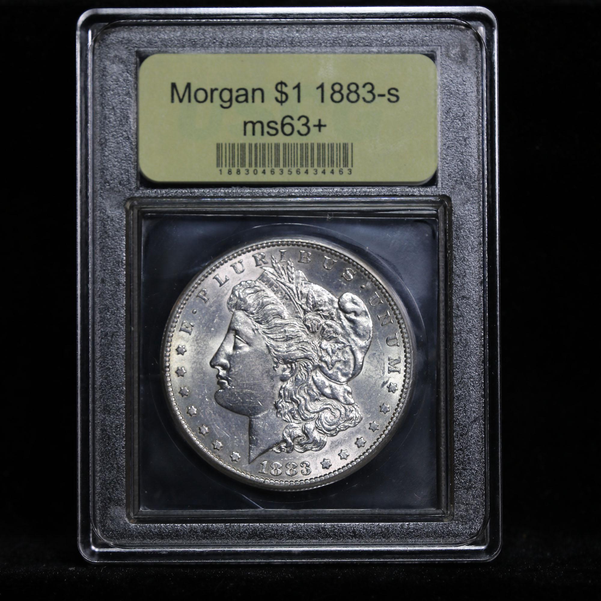 **Auction Highlight** 1883-s Morgan Dollar $1 Graded Select+ Unc by USCG (fc)