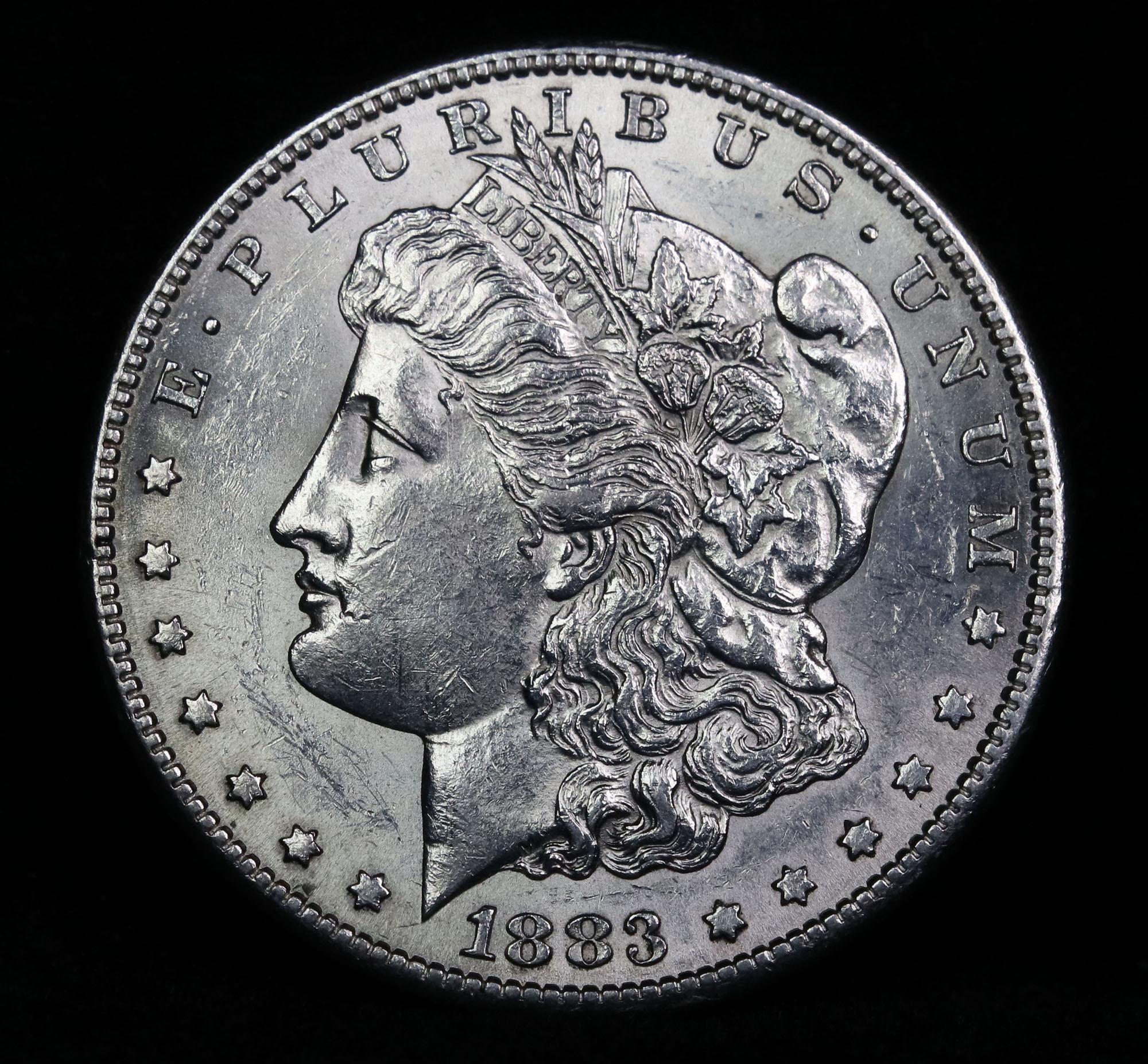 **Auction Highlight** 1883-s Morgan Dollar $1 Graded Select+ Unc by USCG (fc)