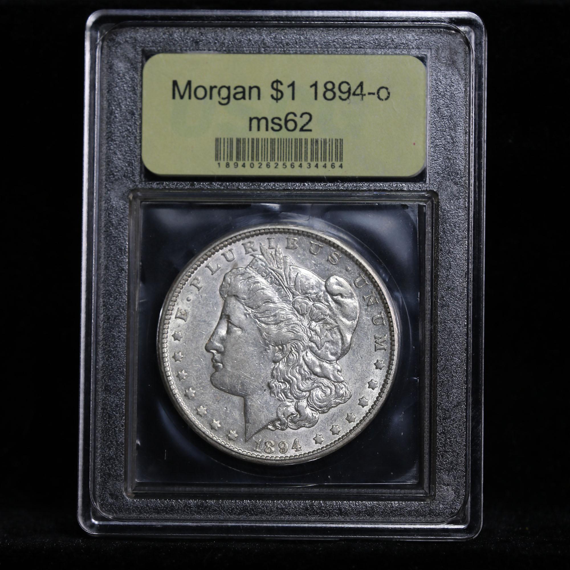 **Auction Highlight** 1894-o Morgan Dollar $1 Graded Select Unc by USCG (fc)