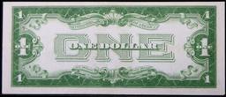 **Auction Highlight** 1934 $1 Blue Seal  "Funny Back" Silver Certificate Grades Gem++ CU (fc)