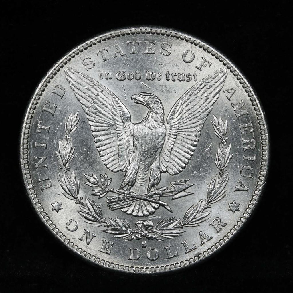 1890-s Morgan Dollar $1 Grades Select Unc (fc)