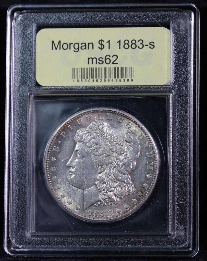 ***Auction Highlight*** 1883-s Morgan Dollar $1 Graded Select Unc by USCG (fc)