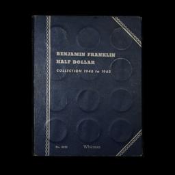 ***Auction Highlight*** Complete Franklin Half Dollar 50c Set in Whitman Folder - 35 coins (fc)