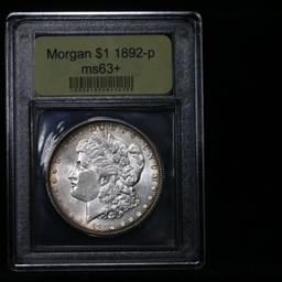 ***Auction Highlight*** 1892-p Morgan Dollar $1 Graded Select+ Unc by USCG (fc)