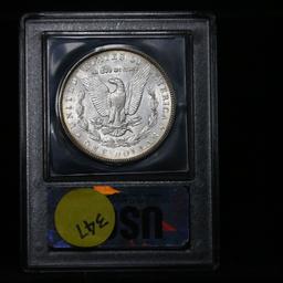 ***Auction Highlight*** 1892-p Morgan Dollar $1 Graded Select+ Unc by USCG (fc)