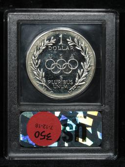1988-s Olympic Modern Commem Dollar $1 Graded GEM++ Proof Deep Cameo by USCG