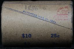 ***Auction Highlight*** Solid 1886-o Shotgun Roll of (20) Morgan Dollars $1 Grades Average Circ (fc)