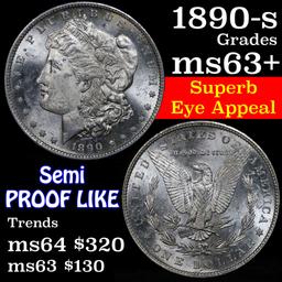 1890-s Morgan Dollar $1 Grades Select+ Unc