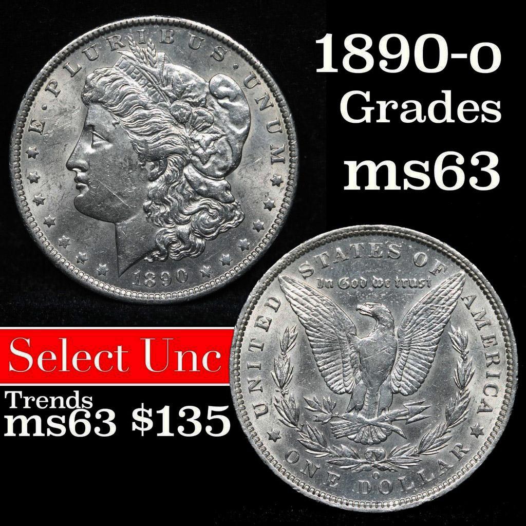 1890-o Morgan Dollar $1 Grades Select Unc