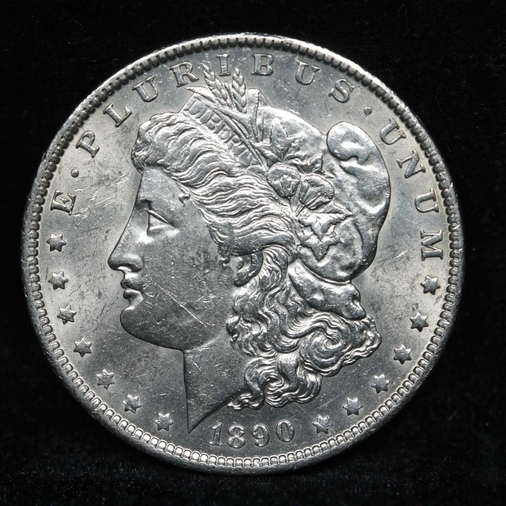 1890-o Morgan Dollar $1 Grades Select Unc