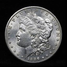 ***Auction Highlight*** 1886-s Morgan Dollar $1 Graded Select+ Unc by USCG (fc)