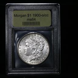 ***Auction Highlight*** 1900-o/cc Morgan Dollar $1 Graded Choice Unc by USCG (fc)