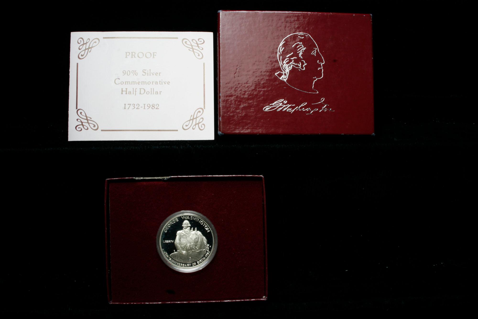 1982 George Washington Proof Commemorative 50c