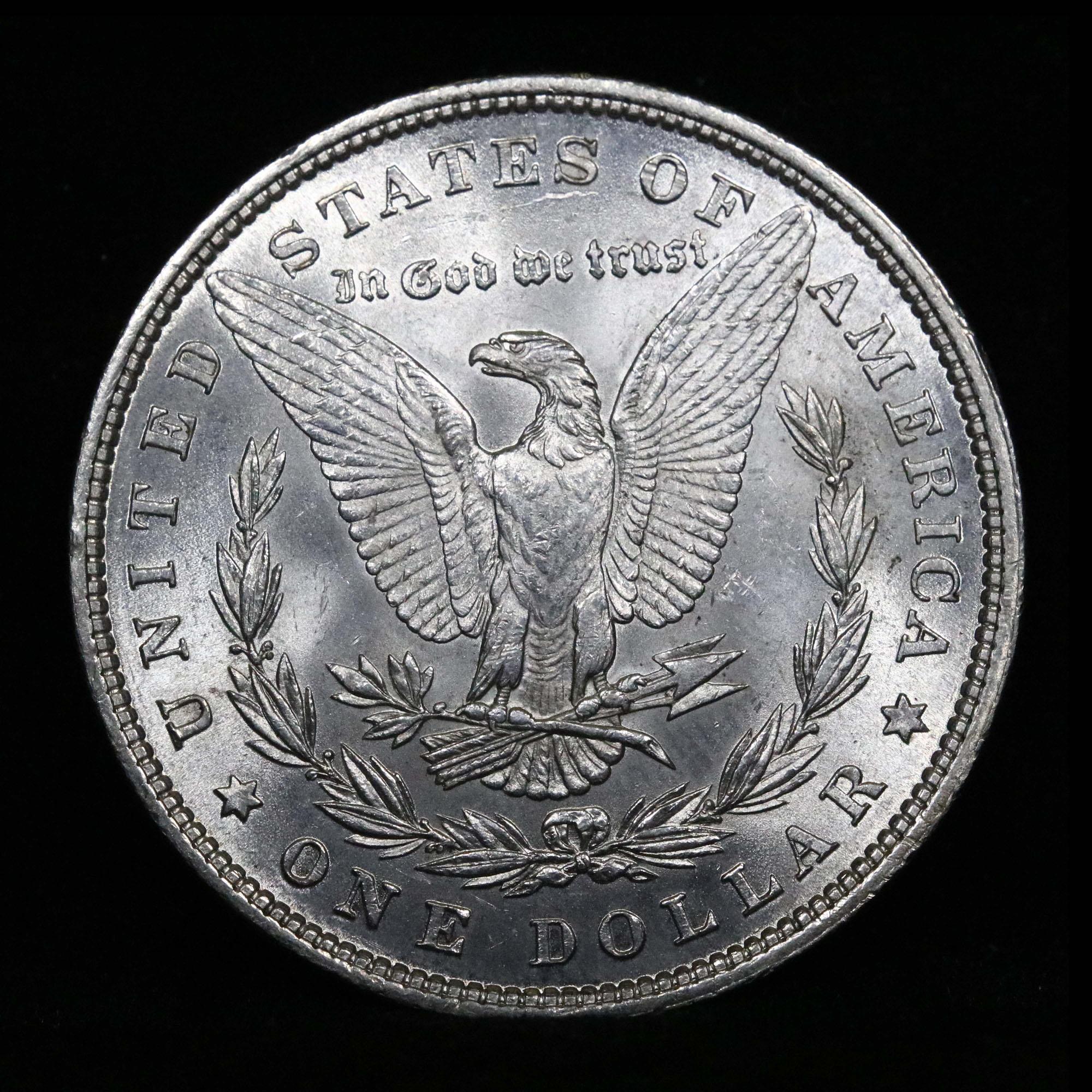 1879-p Morgan Dollar $1 Grades Choice Unc