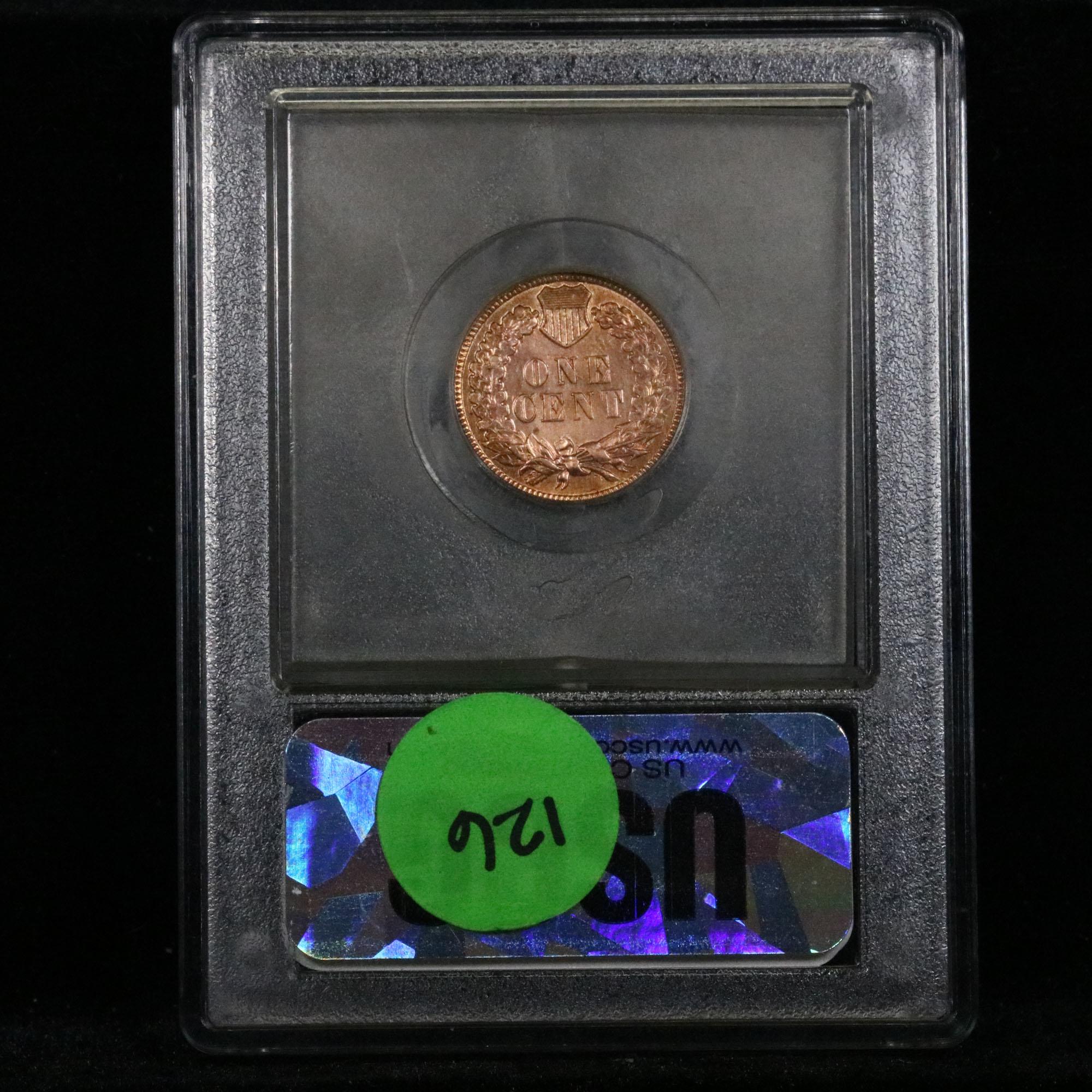 ***Auction Highlight*** 1883 Indian Cent 1c Graded GEM+ Unc RD by USCG (fc)