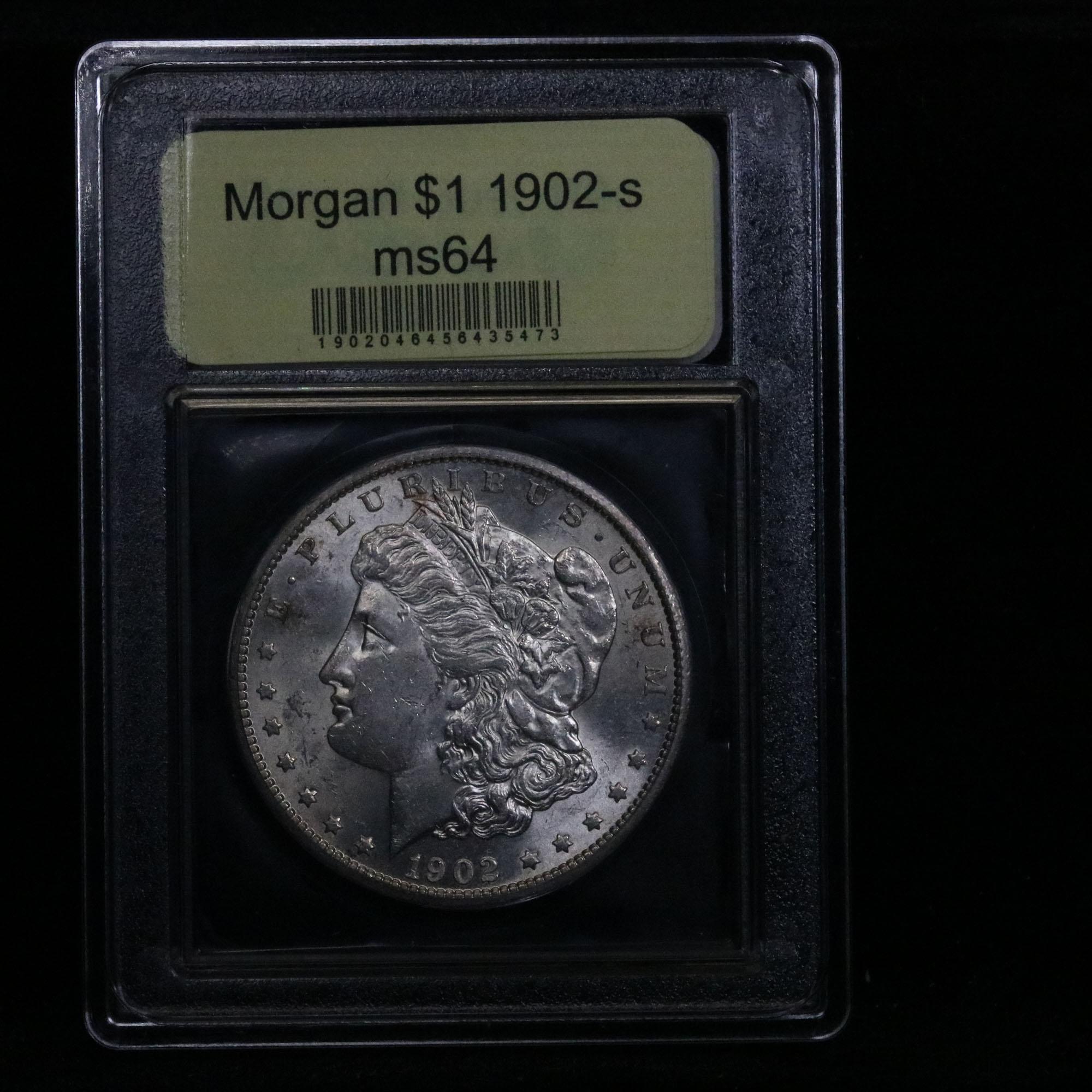 ***Auction Highlight*** 1902-s Morgan Dollar $1 Graded Choice Unc by USCG (fc)