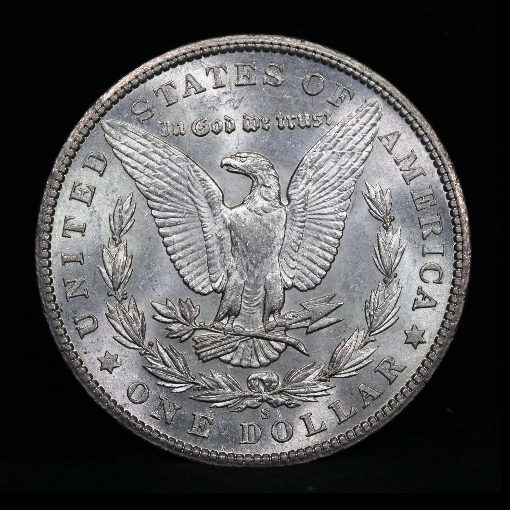 ***Auction Highlight*** 1902-s Morgan Dollar $1 Graded Choice Unc by USCG (fc)