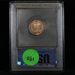 ***Auction Highlight*** 1901 Indian Cent 1c Graded GEM Unc RD by USCG (fc)