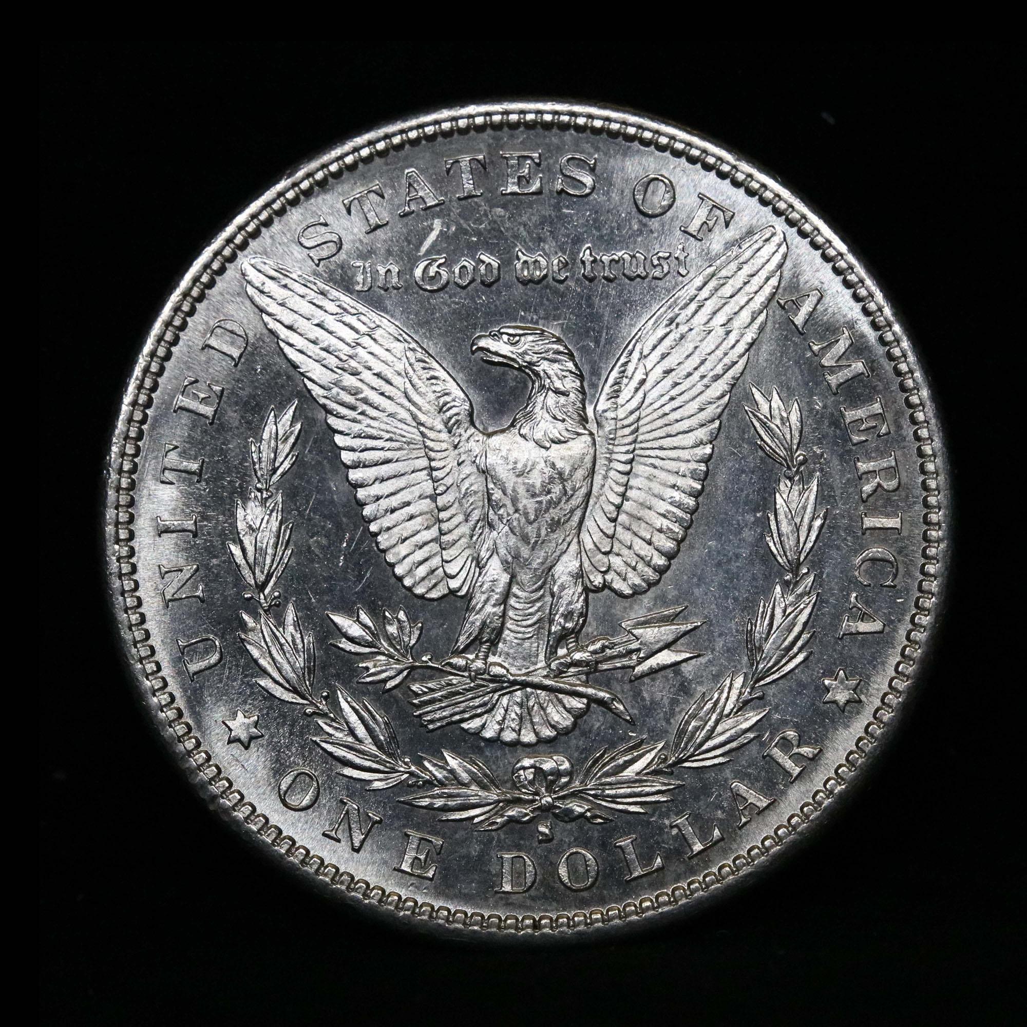 ***Auction Highlight*** 1881-s Morgan Dollar $1 Graded GEM++ DMPL by USCG (fc)