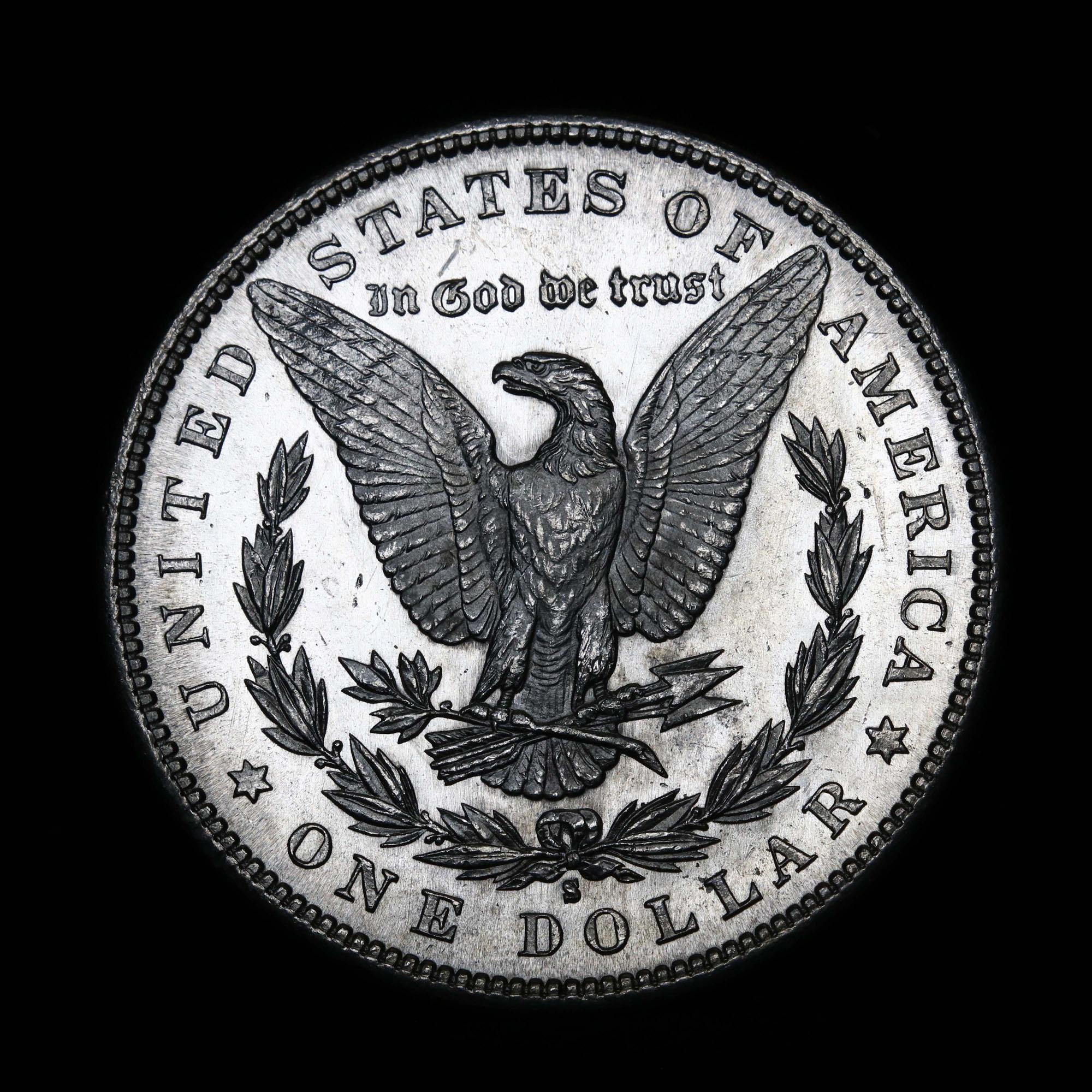 ***Auction Highlight*** 1881-s Morgan Dollar $1 Graded GEM++ DMPL by USCG (fc)