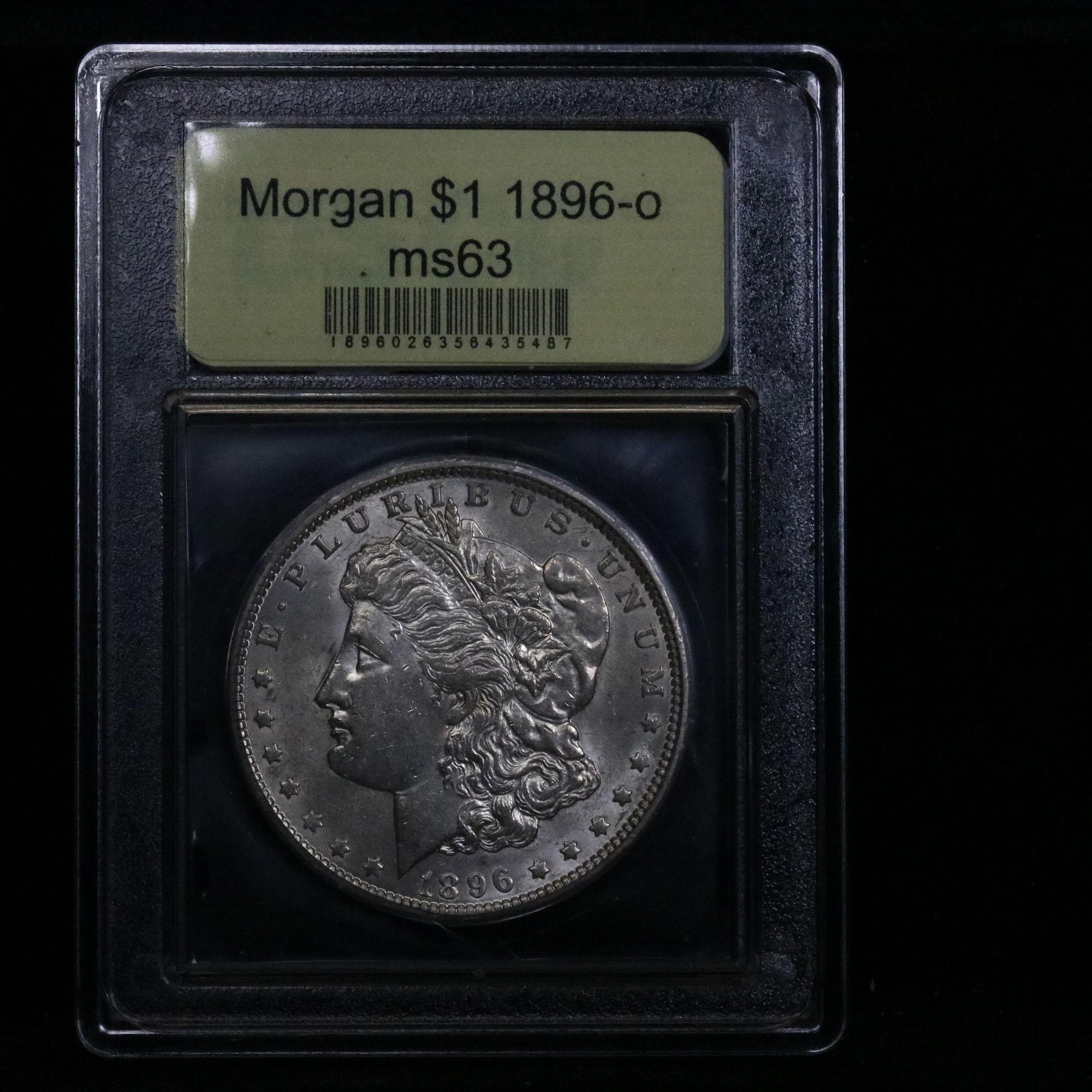 ***Auction Highlight*** 1896-o Morgan Dollar $1 Graded Select Unc by USCG (fc)