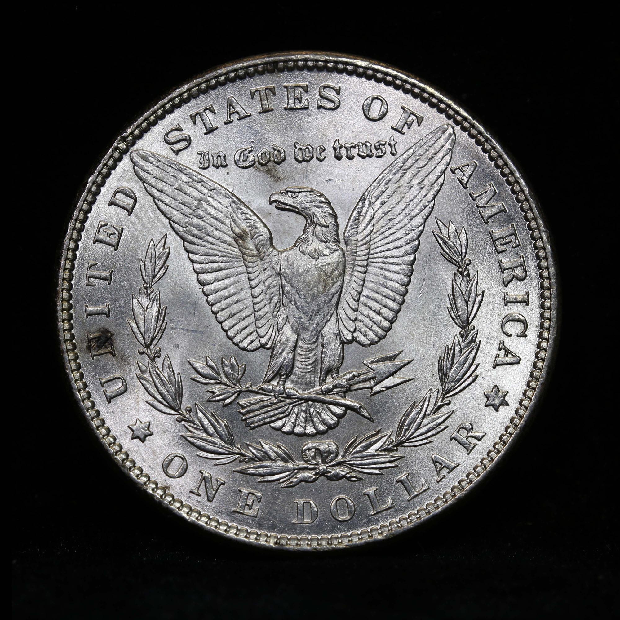 1889-p Morgan Dollar $1 Grades GEM Unc (fc)