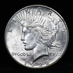 1922-s Peace Dollar $1 Grades Select+ Unc