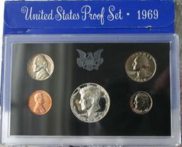 1969 United States Mint Proof Set