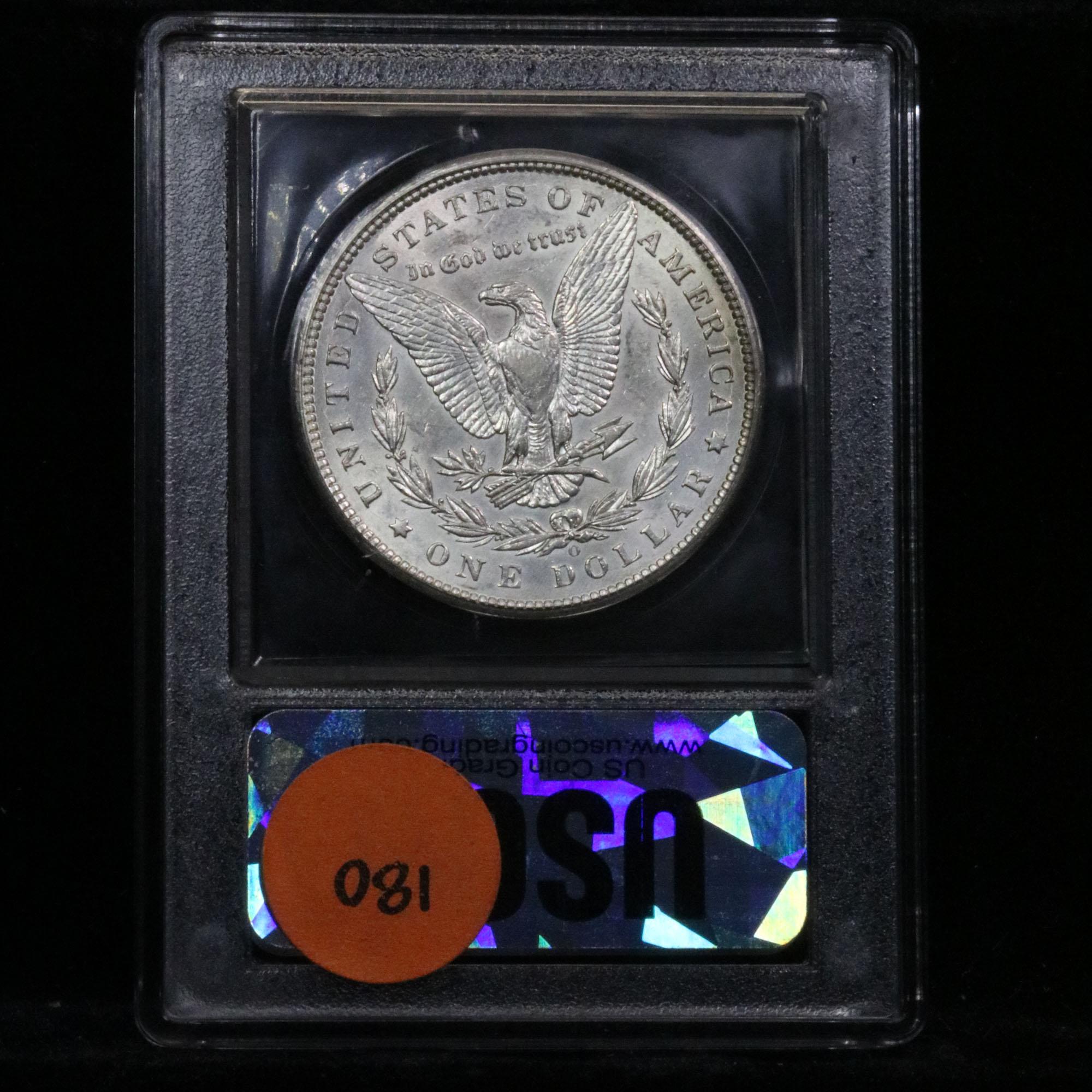 ***Auction Highlight*** 1897-o Morgan Dollar $1 Graded Select+ Unc by USCG (fc)