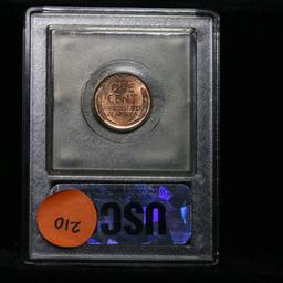 ***Auction Highlight*** 1917-p Lincoln Cent 1c Graded GEM+ Unc RD by USCG (fc)