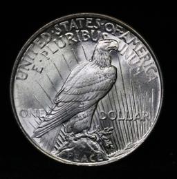 1922-p Peace Dollar $1 Grades Choice Unc