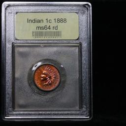 ***Auction Highlight*** 1888 Indian Cent 1c Graded Choice Unc RD by USCG (fc)